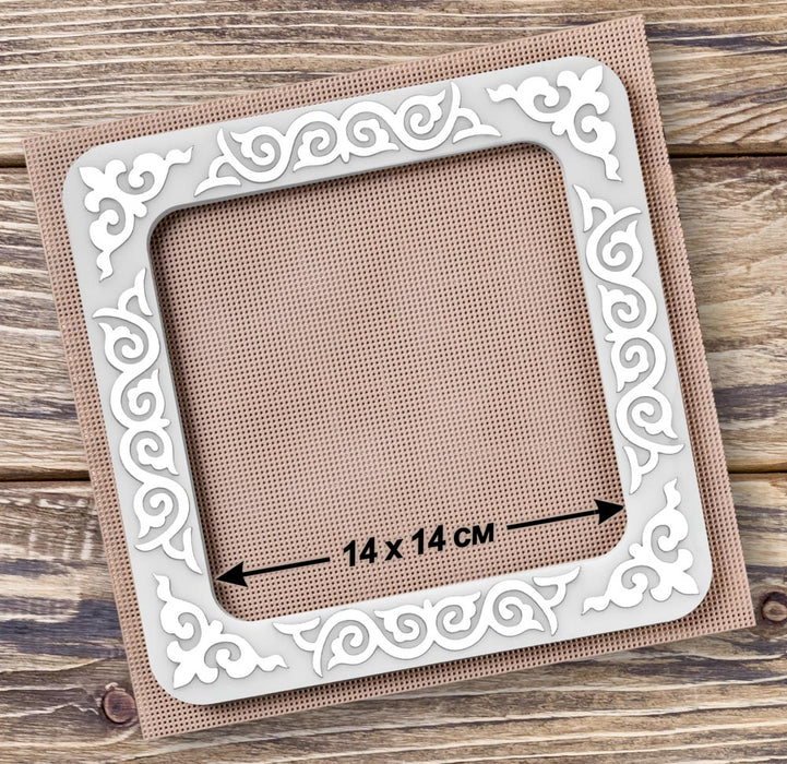 Magnetic Embroidery Frame (14 x14 cm inner size) FLMP-038