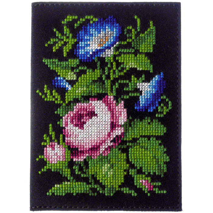 Cross-stitch kit on artificial leather FLHL-044