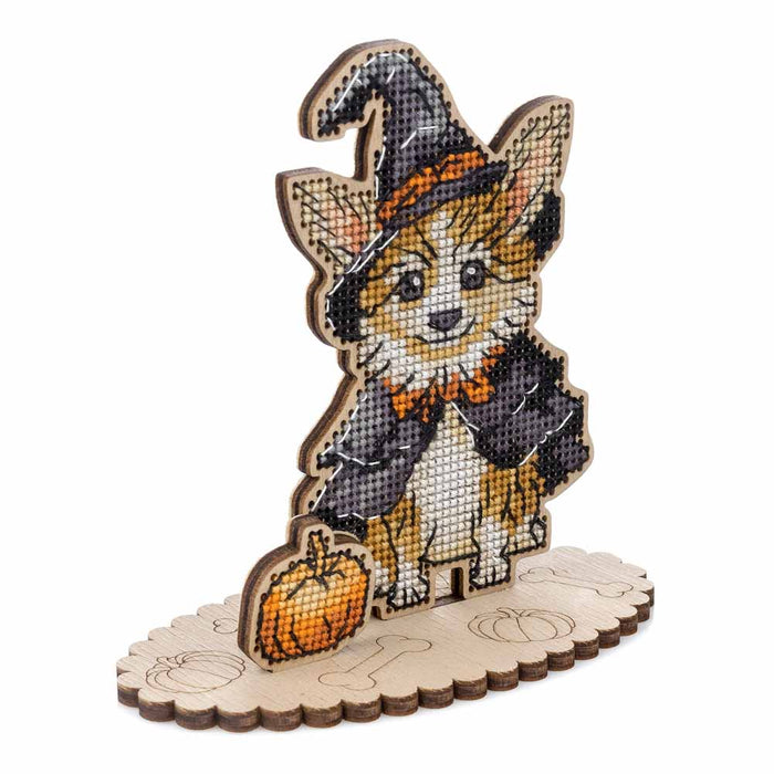 Cross-stitch kits on wood FLW-050