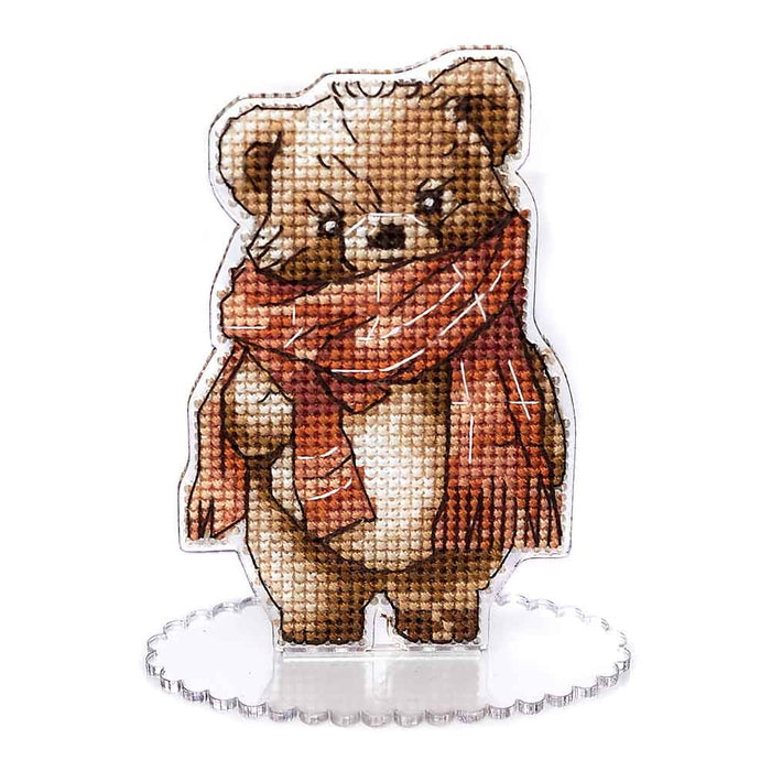 Cross-stitch kits on a plastic base FLX-002