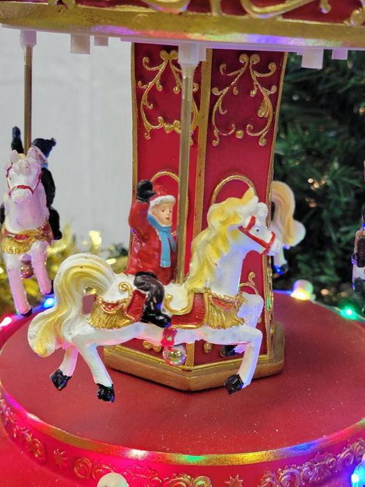 Christmas Carousel Decoration - Large. Christmas Village F07M3-2-FQ22010