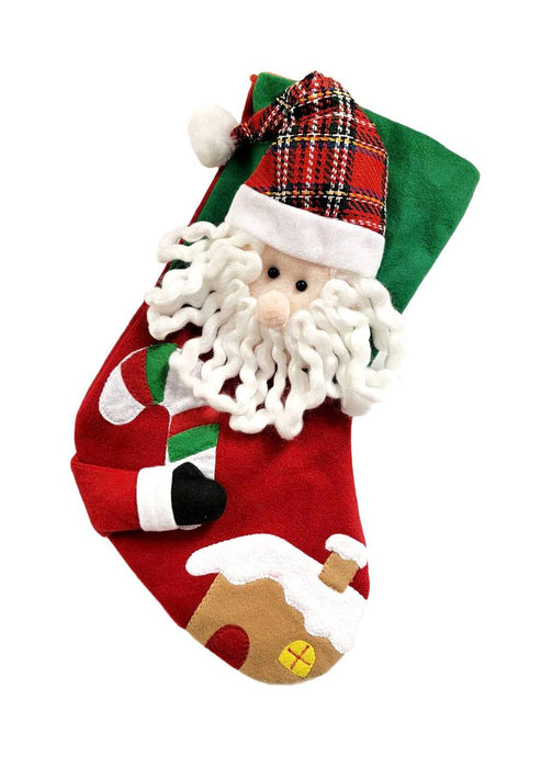 Santa Christmas Stocking F07M5-4 Santa