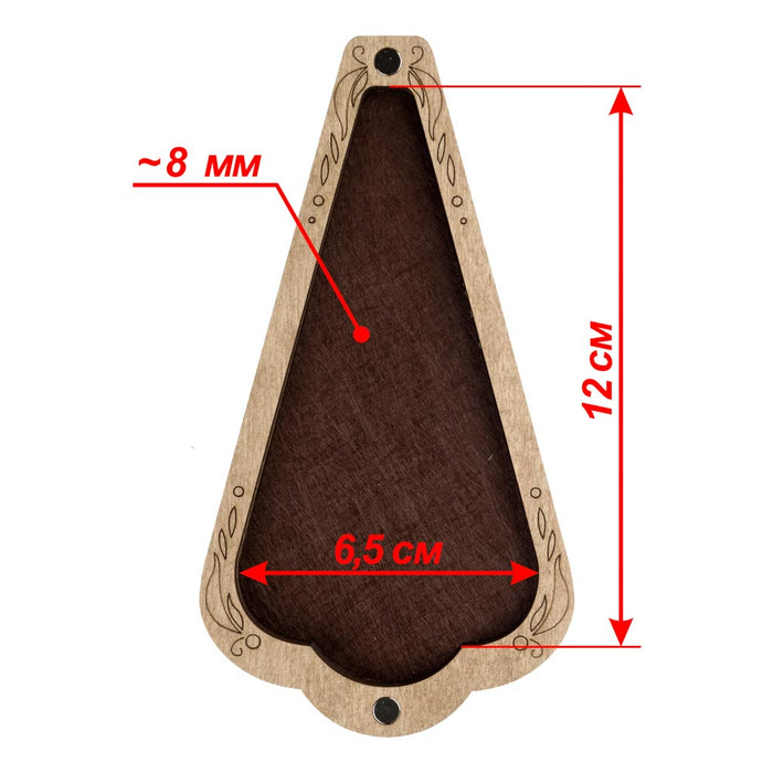 Scissors Case (inside size 6.5 x12 cm, Single-Layer) FLZB(N)-192