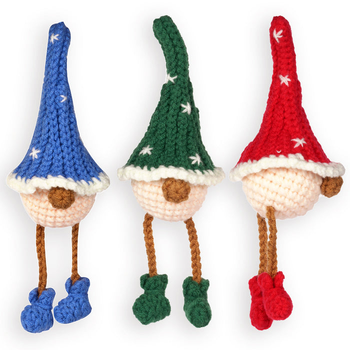 Gnome Amigurumi DIY Crochet Kit Wizardi F07N8-M26