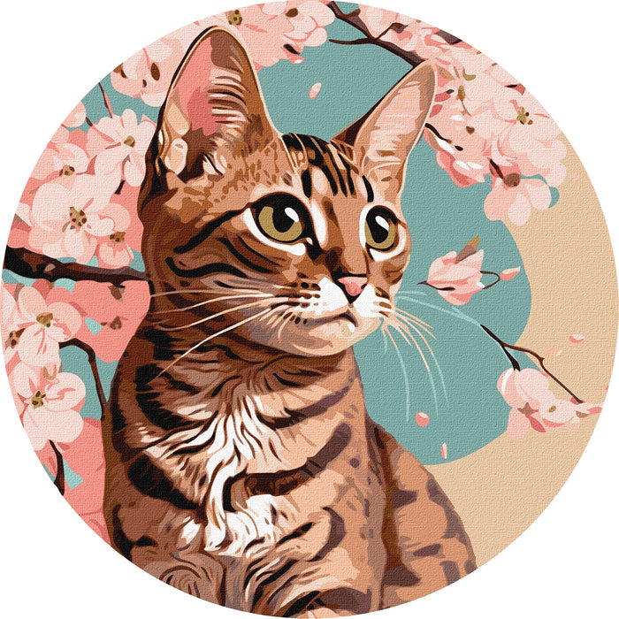 Painting by Numbers kit Charming kitten KHO-R1012