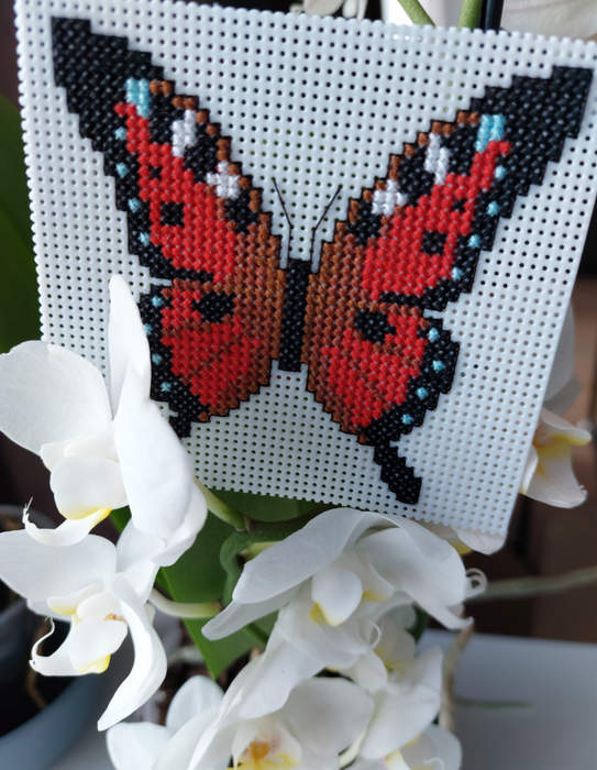 "Butterflies" 117CS Counted Cross-Stitch Kit