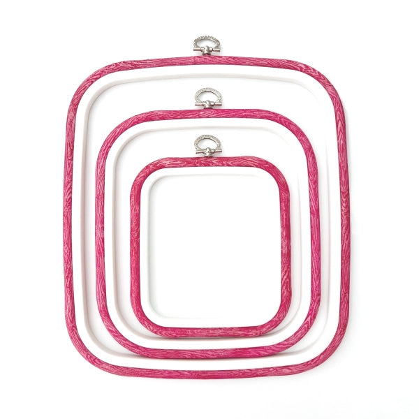 Square Flexi Hoop Nurge 230-12 Pink