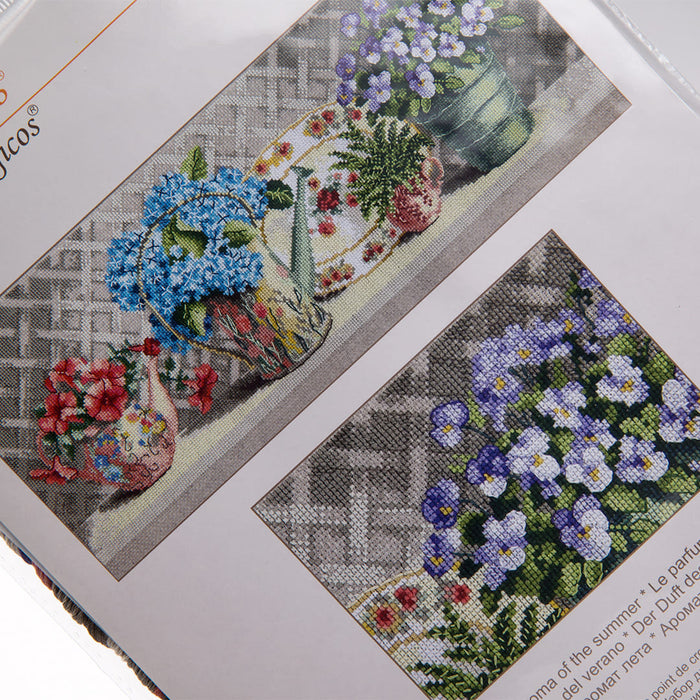 Cross-stitch kit M-390C "The aroma of the summer"