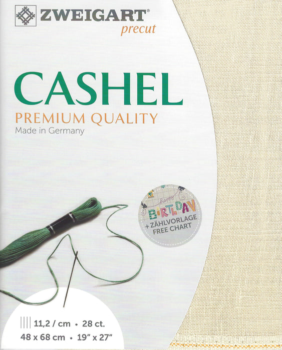 Precut Zweigart Cashel 28 count Platinum 3281/770