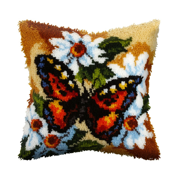 Latch hook cushion kit "Butterfly" 4060