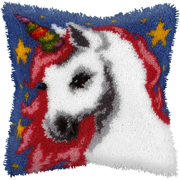 Latch hook cushion kit "Unicorn" 4119