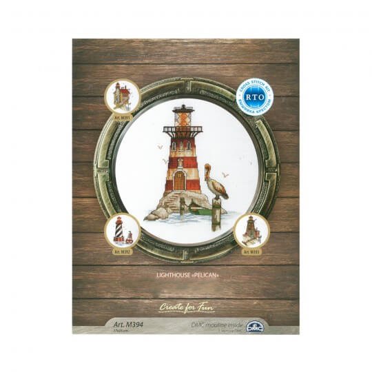 Cross-Stitch Kit "Lighthouse "Pelikan" M394