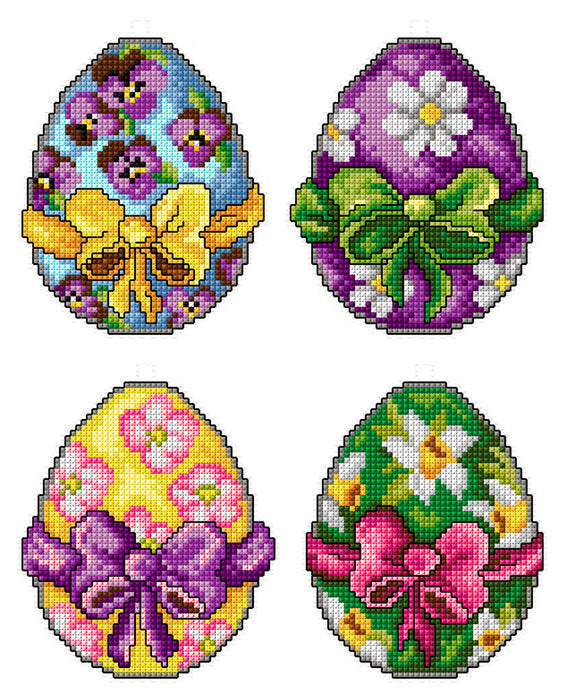 Easter Eggs 7692 Counted Cross-Stitch Kit