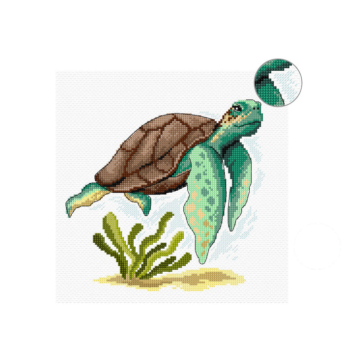 Turtle 8903 Counted Cross-Stitch Kit