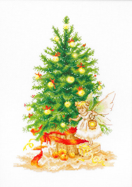 Christmas Tree B1117L Counted Cross-Stitch Kit