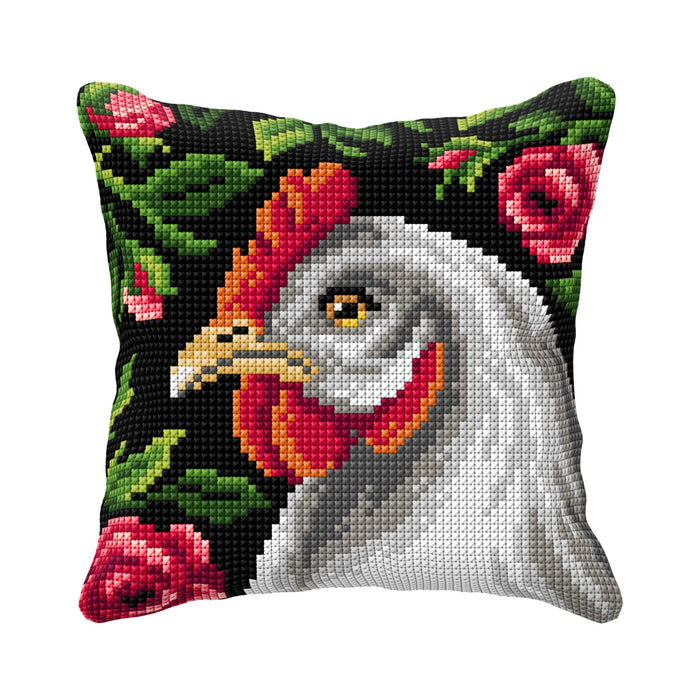 Cushion cross stitch kit  "Hen" 99017