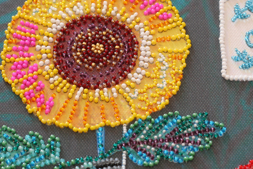 Bead Embroidery Kit - Thinking of you AB-816