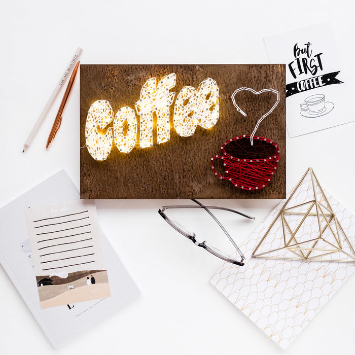Creative Kit/String Art Coffee ABC-012