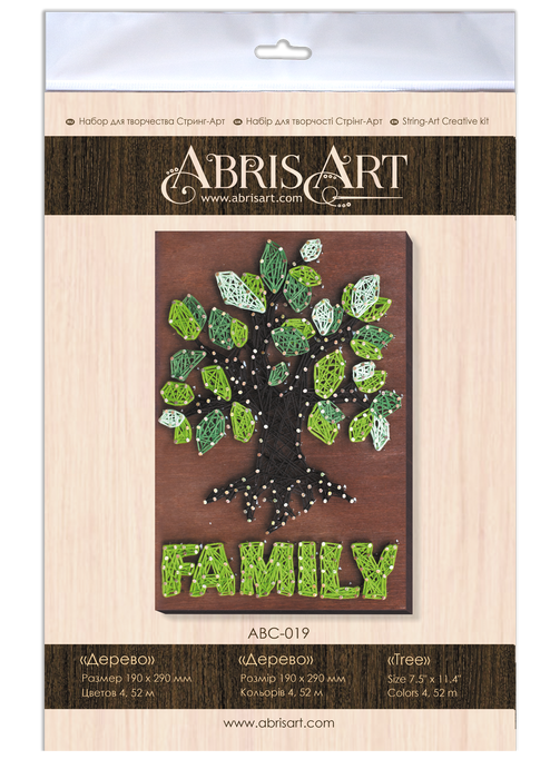 Creative Kit/String Art Tree ABC-019