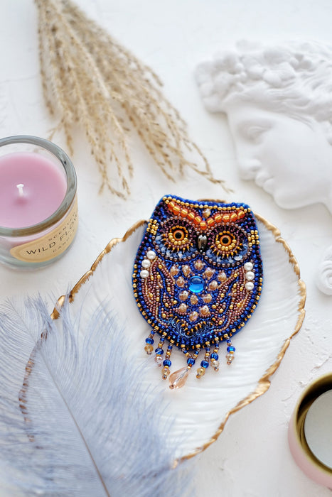 Beading Decoration - Owl AD-045
