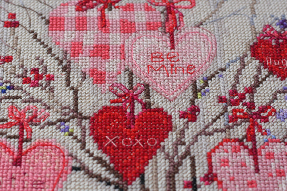 Cross-stitch kit With tender and love AH-053