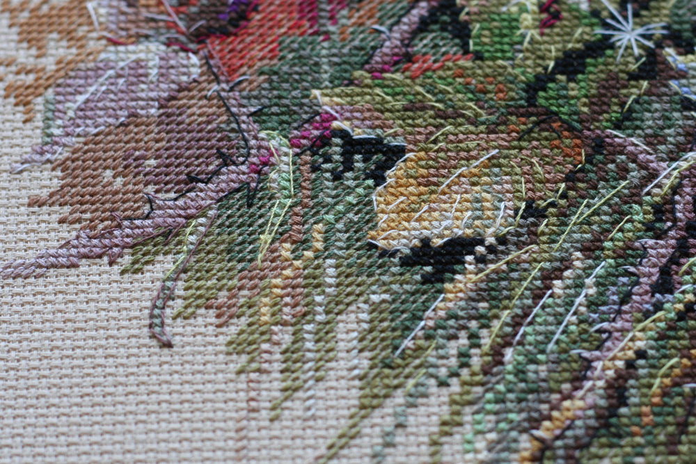 Cross-stitch kit Breathing of the Forest AH-055