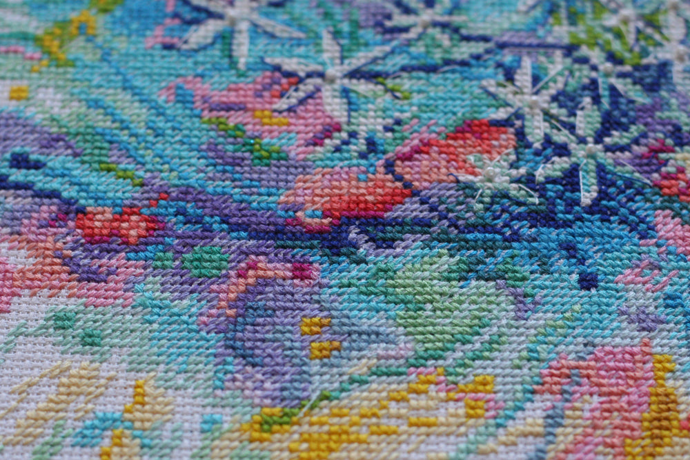 Cross-stitch kit Secret wish AH-056