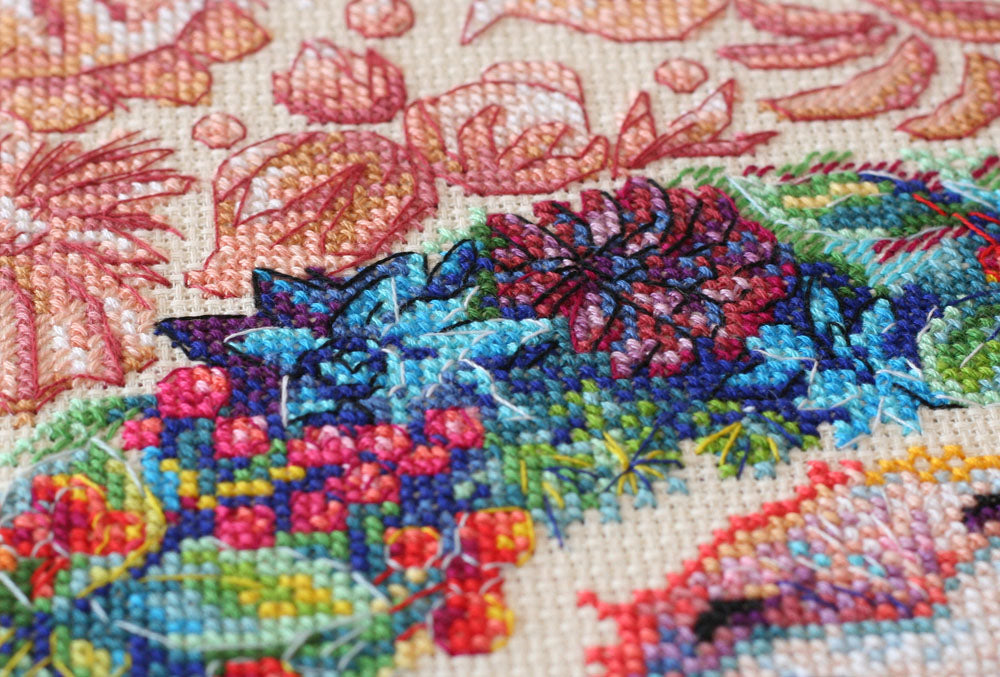 Cross-stitch kit Berry sweet AH-076