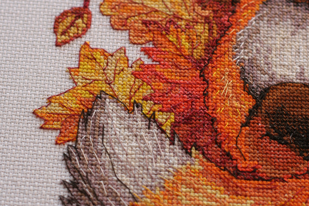 Cross-stitch kit First autumn AH-112