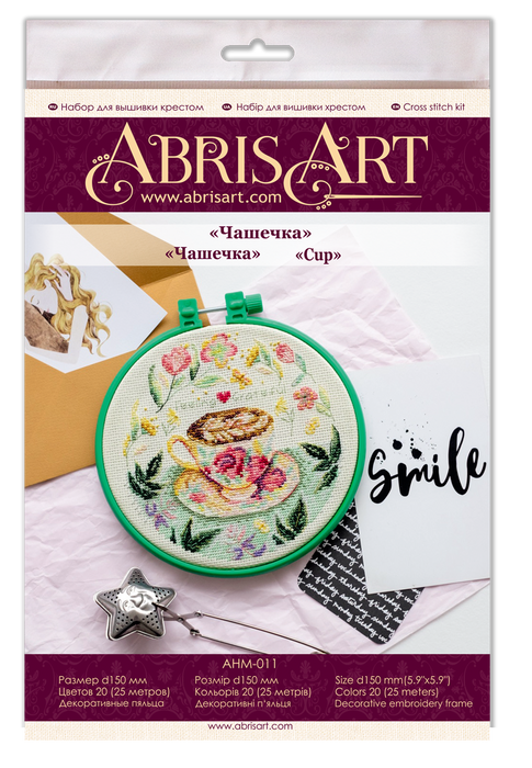 Cross-stitch kit Cup AHM-011