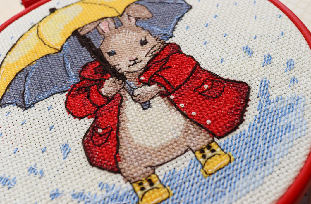 Cross-stitch kits Little bunny AHM-075