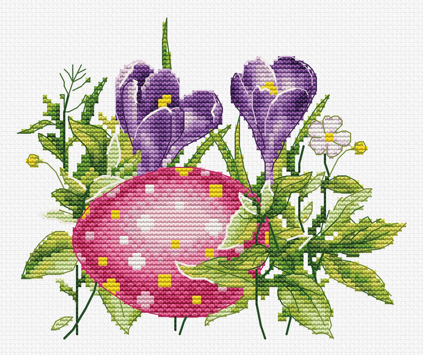 Easter Egg B1405L Counted Cross-Stitch Kit