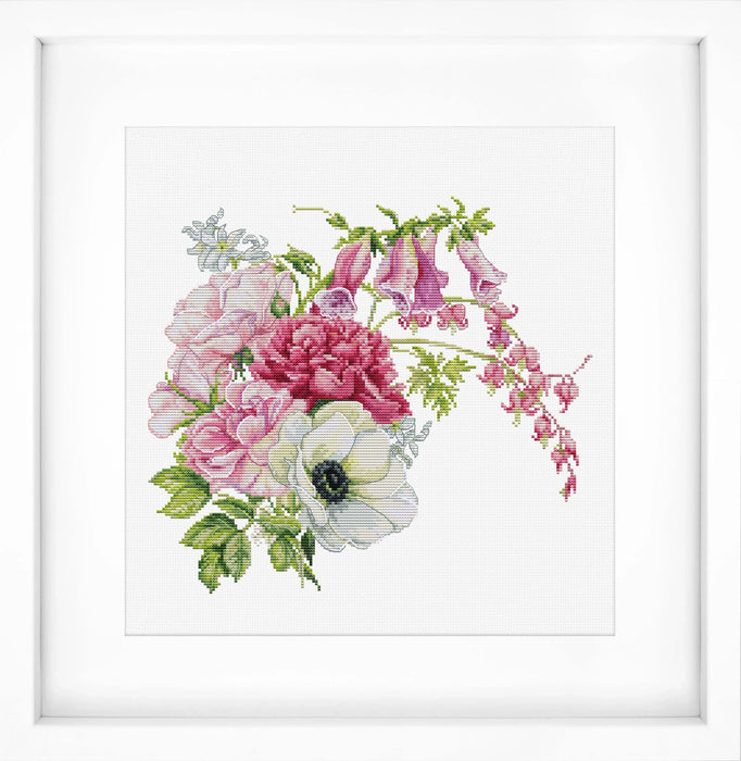 Spring Bouquet B7018L Counted Cross-Stitch Kit