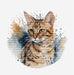 The Bengal Cat BC210l Counted Cross-Stitch Kit - Wizardi