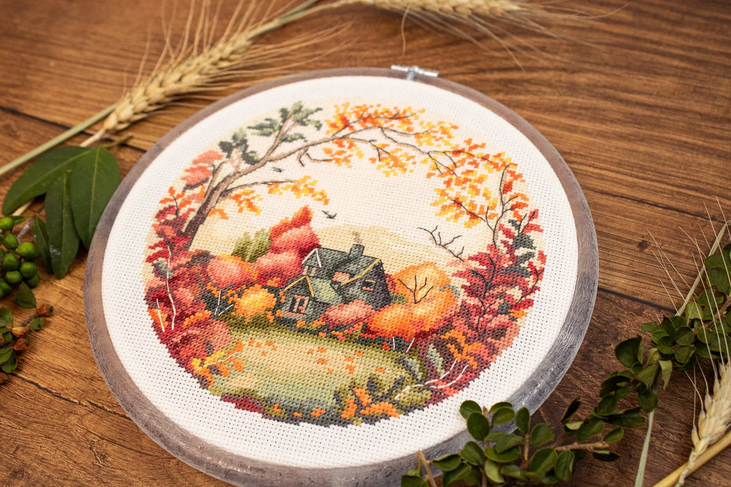 The Autumn BC221L Counted Cross-Stitch Kit