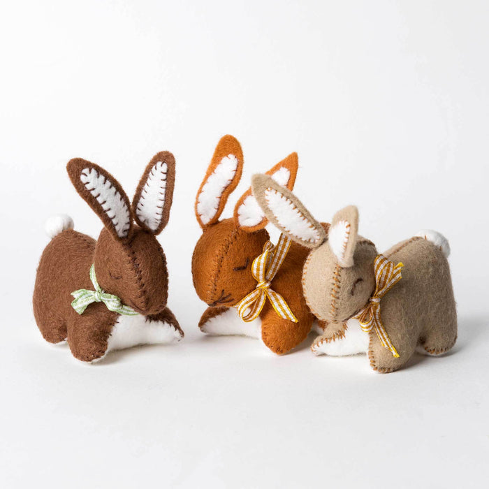 Bunnies from Felt Craft Kit BUNNY3F