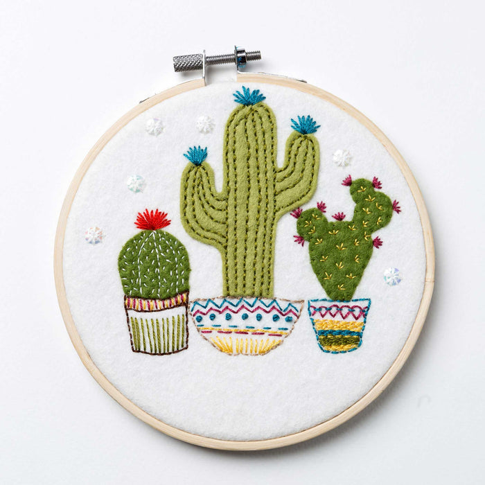 Cactus Applique Felt Kit APPCTS1O