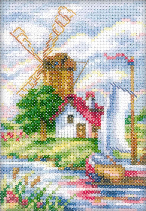 Holland Landscape EH310 Counted Cross Stitch Kit