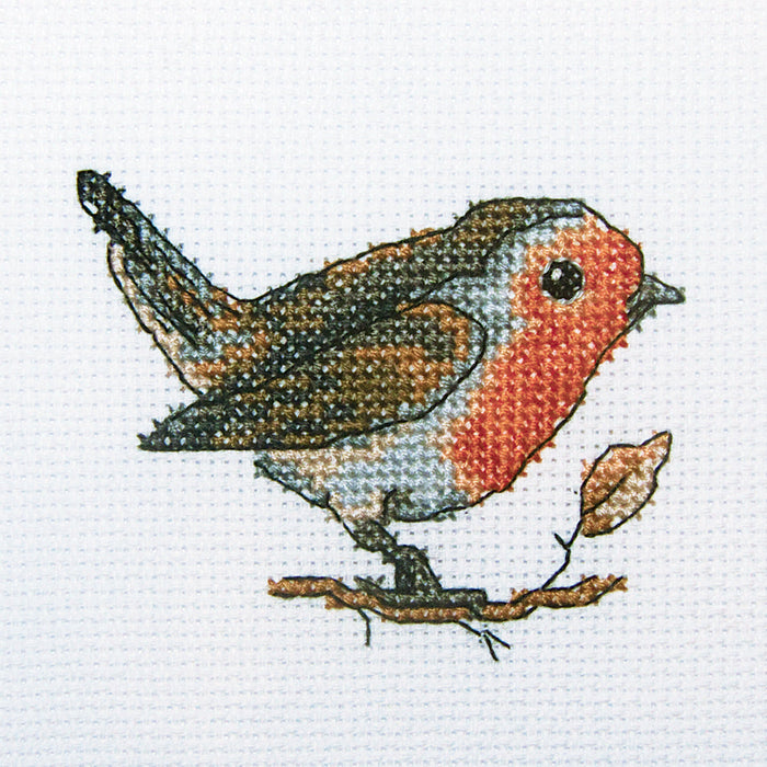 Redbreast H222 Counted Cross Stitch Kit