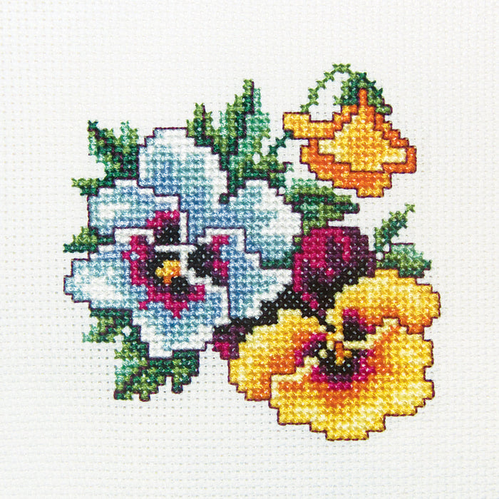 Pansy H242 Counted Cross Stitch Kit