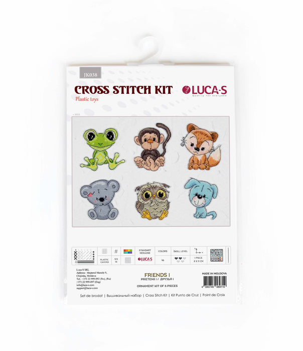 Friends 1 JK038L Counted Cross-Stitch Kit
