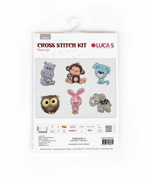 Friends 4 JK041L Counted Cross-Stitch Kit