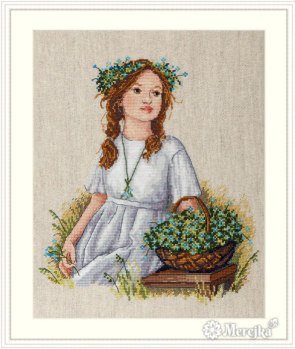 Forget-Me-Not K-143A Counted Cross-Stitch Kit