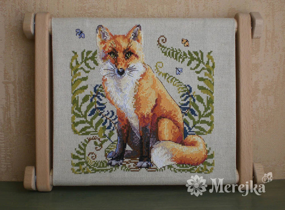 The Fox K-144A Counted Cross-Stitch Kit