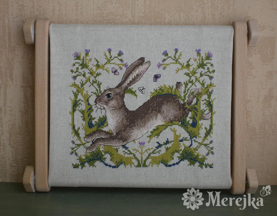 The Hare K-147A Counted Cross-Stitch Kit