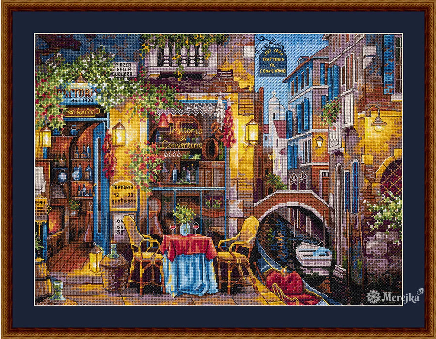 Our Special Place in Venice K-160 Counted Cross-Stitch Kit