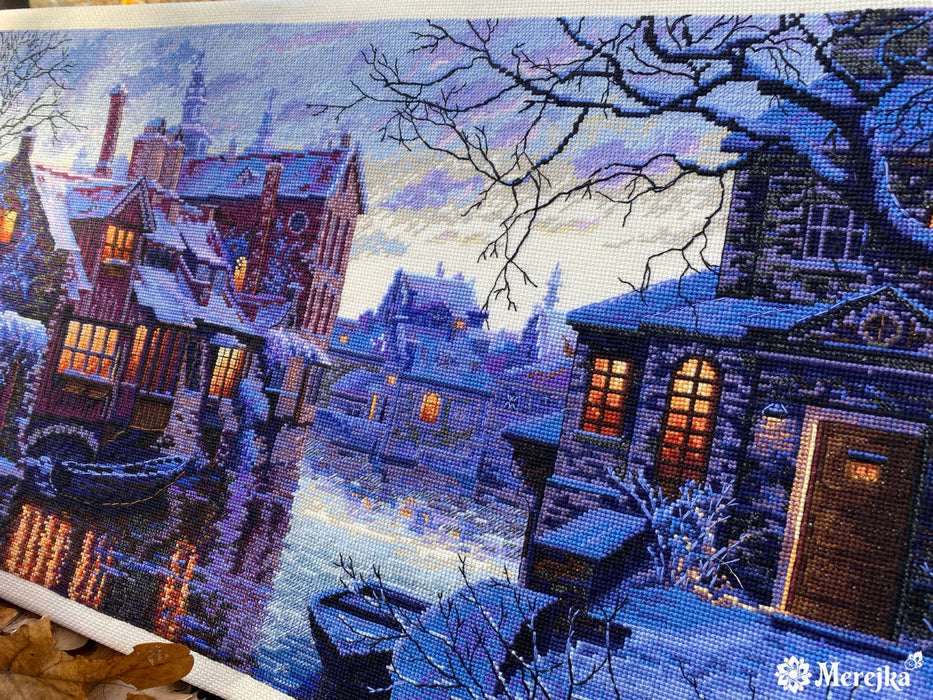The Venice of the North  K-211 Counted Cross-Stitch Kit