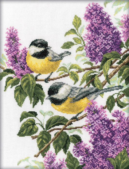 Charming Lilac M227 Counted Cross Stitch Kit