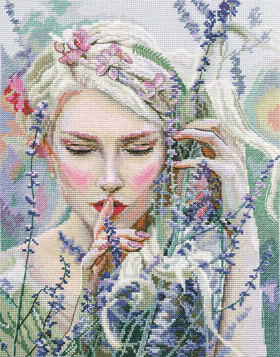 Listening to the silence M726 Counted Cross Stitch Kit