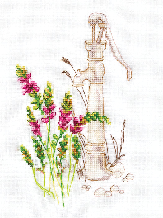 Bloomy herbs M775 Counted Cross Stitch Kit